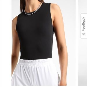 New black medium thong bodysuit